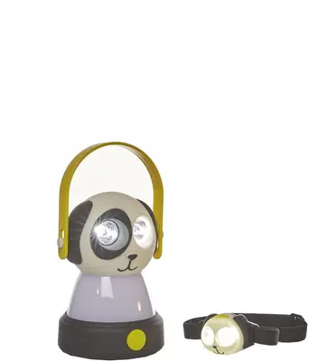 Luxform Batterij tafel- en hoofdlamp hond - afbeelding 3