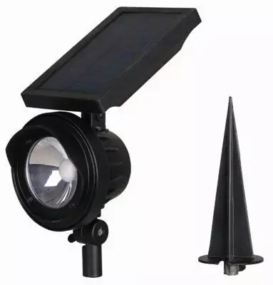 Luxform intelligent Solar-hybrid tuinsteker Texas 120lm - afbeelding 1