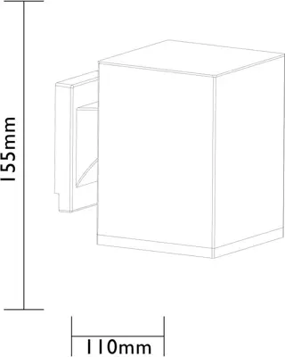 Luxform intelligent Solar-hybrid wandlamp Maine 50lm - afbeelding 4