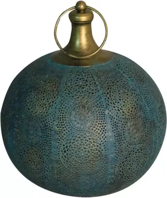 Luxform Lantaarn bol "Tiznit" h27b25cm - afbeelding 1