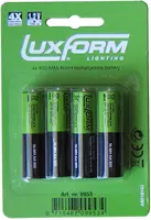 Luxform Solar batterij 800 mah aa 4st - afbeelding 2
