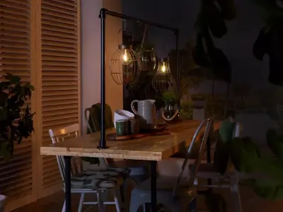 Luxform Solar Draadlamp Manchester - afbeelding 9