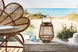 Luxform Solar Lantaarn Ibiza klein - afbeelding 2