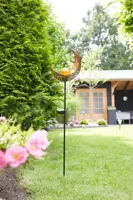 Luxform Solar mandala tuinsteker moon oranje - afbeelding 3