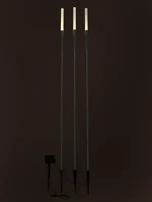 Luxform solar Ronda 3 tuinstekers groen, 11 lumen - afbeelding 2