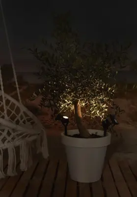 Luxform Solar spotlight Zamora 10 lumen - afbeelding 3