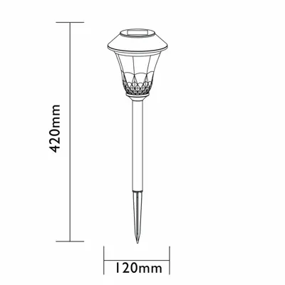Luxform Solar st. Tropez 5 lumen - afbeelding 4