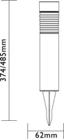 Luxform solarlamp high lumen Tacoma 5 lumen - afbeelding 4