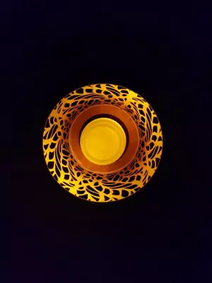 Luxform Tulp flame lamp met timer 4 uur - afbeelding 6