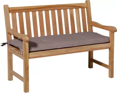 Madison bankkussen 48x120cm panama taupe - afbeelding 4