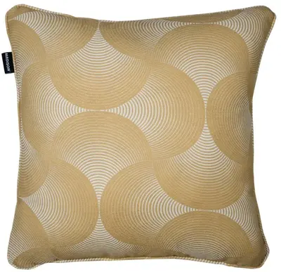 Madison buitenkussen napels 50x50cm rondo mustard - afbeelding 1