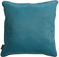 Madison buitenkussen piping 45x45cm panama sea blue