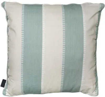 Madison buitenkussen piping 50x50cm banda kaki - afbeelding 1