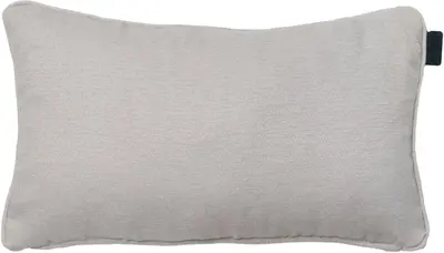 Madison buitenkussen piping outdoor 30x50cm napels taupe - afbeelding 1