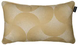 Madison buitenkussen / sierkussen 30x50cm rondo mosterd - afbeelding 1