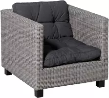 Madison loungekussen rug florance 60x43cm panama grey - afbeelding 3
