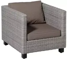 Madison loungekussen rug profi-line outdoor 60x40cm manchester taupe - afbeelding 3