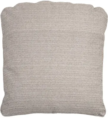 Madison loungekussen rug richmond 46x50cm naturel - afbeelding 1