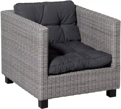 Madison loungekussen zit florance 73x73cm panama grey - afbeelding 4