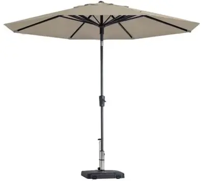 Madison parasol paros ll 300cm ecru - afbeelding 1