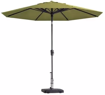 Madison parasol paros ll 300cm sage green - afbeelding 1