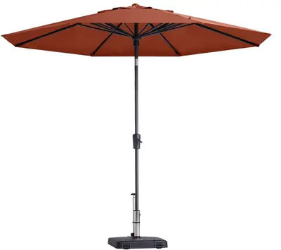 Madison parasol paros ll 300cm terra - afbeelding 1