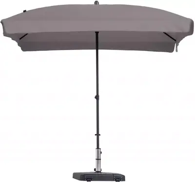 Madison parasol patmos 210x140cm taupe - afbeelding 1