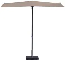 Madison parasol sun wave 270x150cm ecru - afbeelding 2