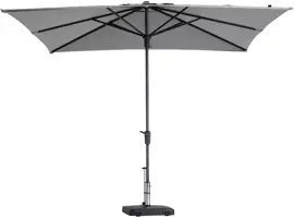 Madison parasol syros 280x280 cm l.grijs - afbeelding 1