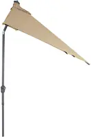 Madison parasol triangle 210x130cm ecru - afbeelding 2