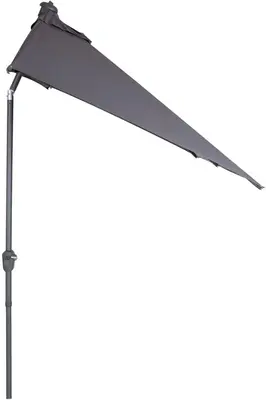 Madison parasol triangle 210x130cm grey - afbeelding 2