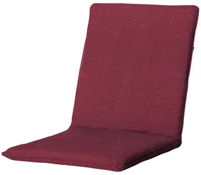 Madison stapelstoelkussen universeel 97cm panama bordeaux - afbeelding 1