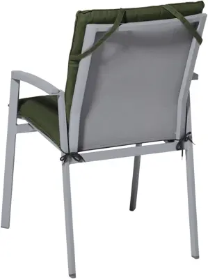 Madison stapelstoelkussen universeel 97cm panama green - afbeelding 3