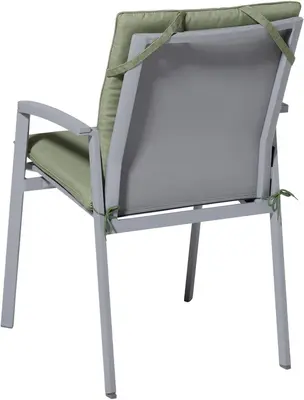 Madison stapelstoelkussen universeel 97cm panama sage - afbeelding 3