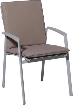 Madison stapelstoelkussen universeel 97cm panama taupe - afbeelding 2
