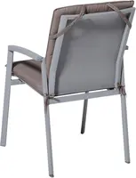 Madison stapelstoelkussen universeel 97cm panama taupe - afbeelding 3