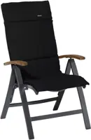 Madison stoelkussen fiber de luxe 125cm panama black - afbeelding 3