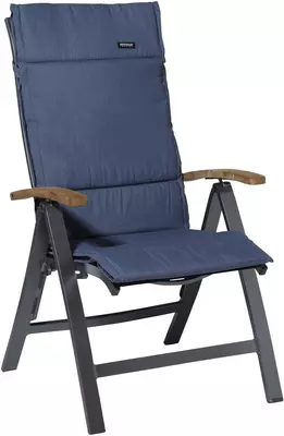 Madison stoelkussen fiber de luxe 125cm panama safier blue - afbeelding 4