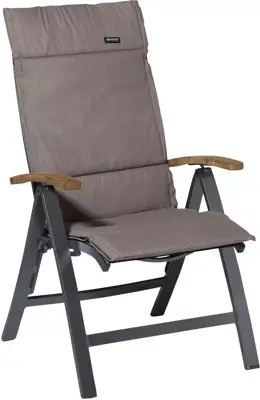 Madison stoelkussen fiber de luxe panama 125cm taupe - afbeelding 2