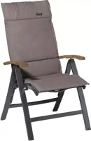 Madison stoelkussen fiber de luxe panama 125cm taupe - afbeelding 2