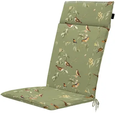 Madison stoelkussen hoge rug 120cm aria groen - afbeelding 1