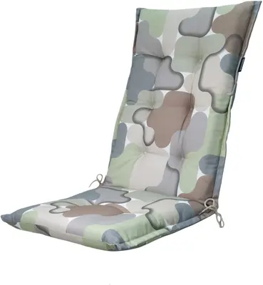 Madison stoelkussen hoge rug 123cm grafi sage - afbeelding 1