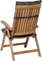 Madison stoelkussen hoge rug 123cm panama grey - afbeelding 4