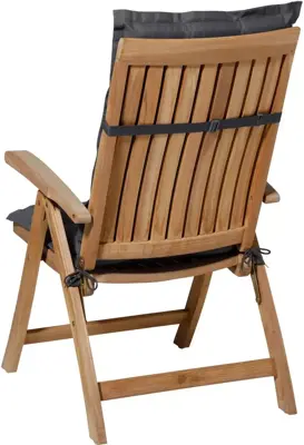 Madison stoelkussen hoge rug 123cm panama grey - afbeelding 6