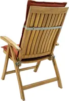 Madison stoelkussen hoge rug 123cm panama terra - afbeelding 3