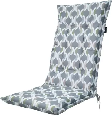 Madison stoelkussen hoge rug outdoor+ 123cm trivia grey - afbeelding 1