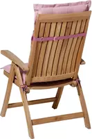 Madison stoelkussen hoog 123cm panama soft pink - afbeelding 6