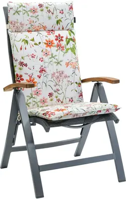 Madison stoelkussen universeel outdoor+ 120cm milly natural - afbeelding 2