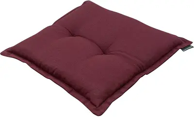 Madison zitkussen universeel 50x50cm panama bordeaux - afbeelding 1