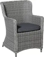 Madison zitkussen wicker 48x48cm panama grey - afbeelding 5